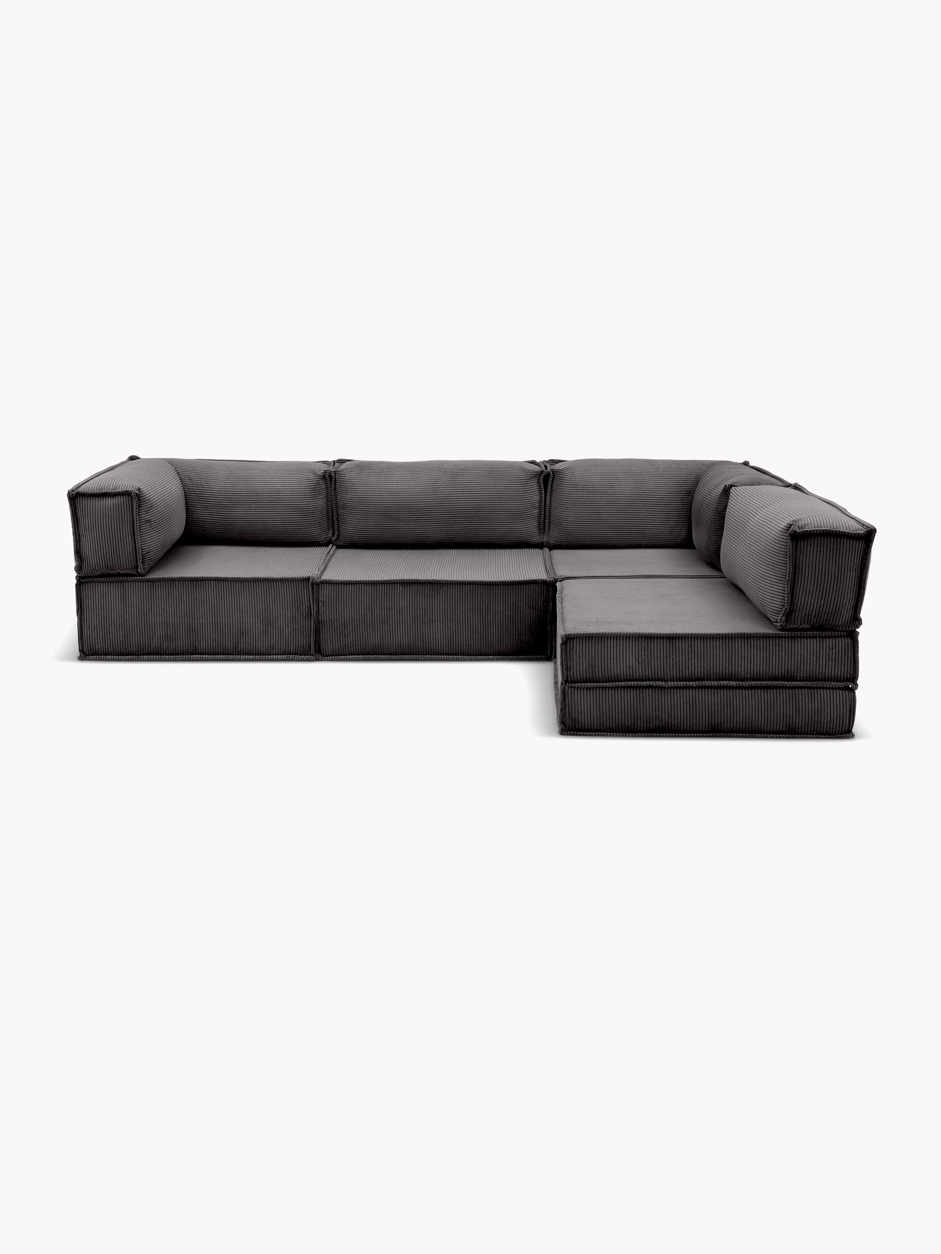 Element Modular Corner Sofa Bed (Open)