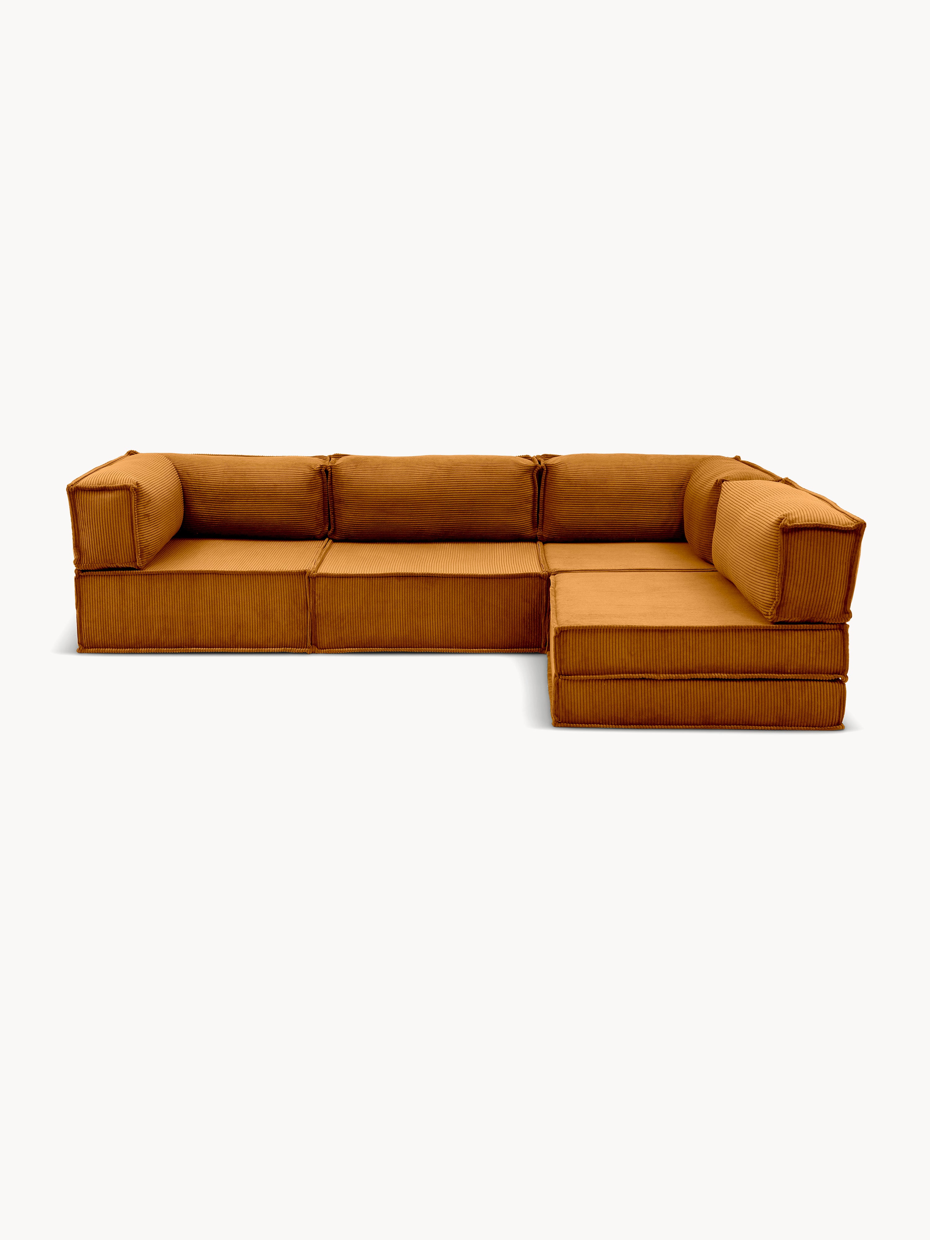 Element Modular Corner Sofa Bed (Open)