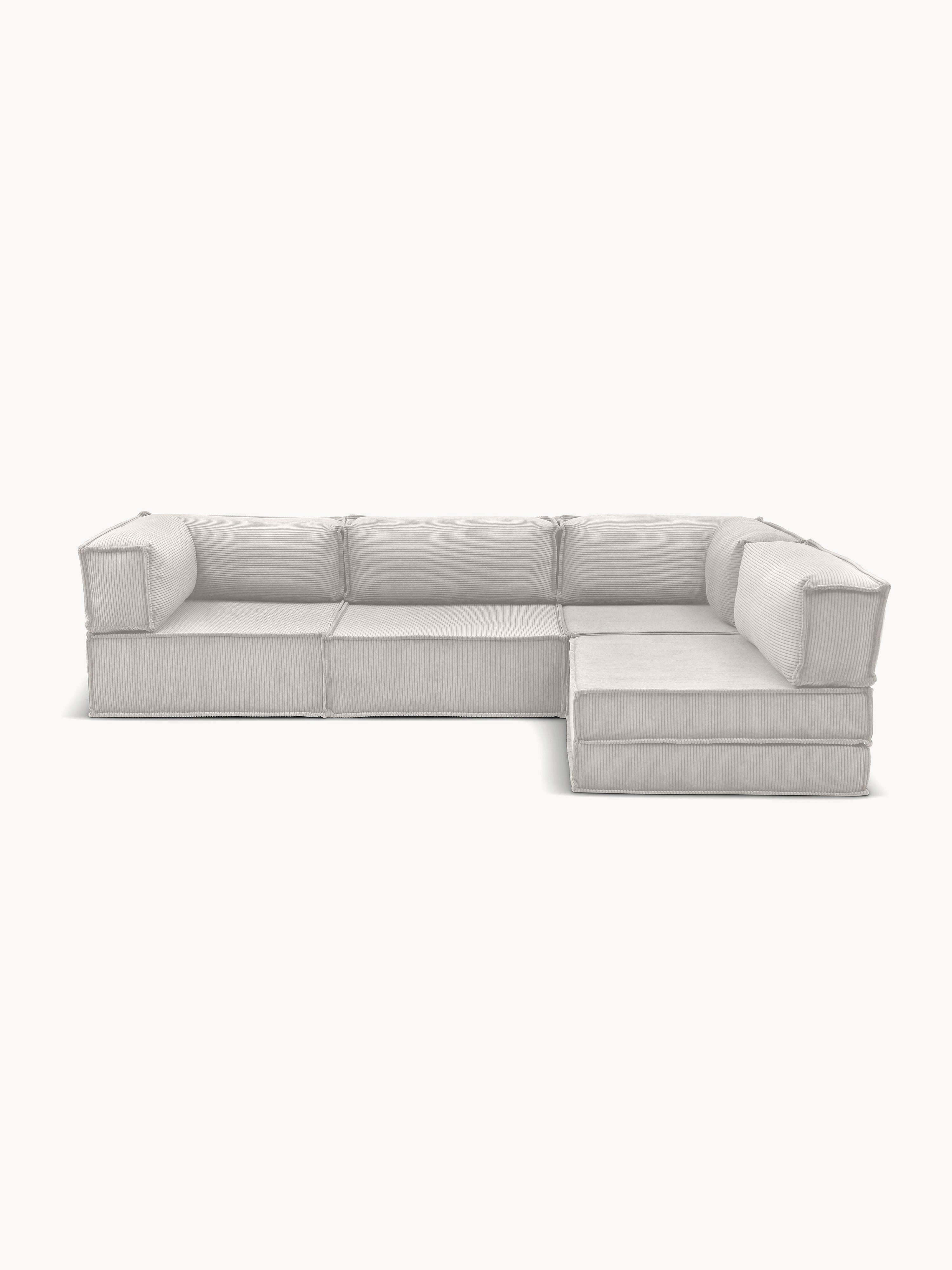 Element Modular Corner Sofa Bed (Open)